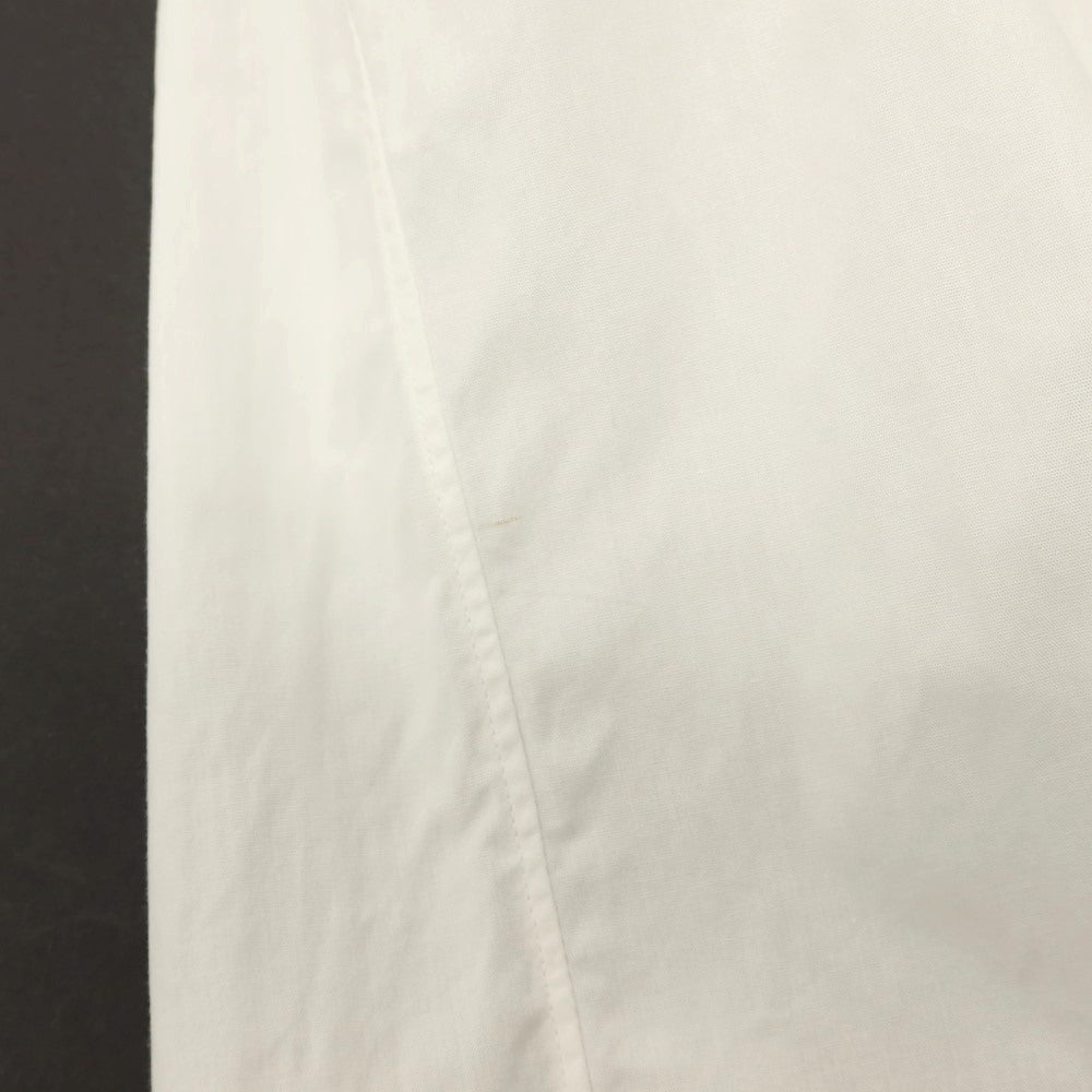 【中古】ジャンネット giannetto コットン ホリゾンタルカラー ドレスシャツ ホワイト【サイズ37】【 状態ランクC 】【 メンズ 】