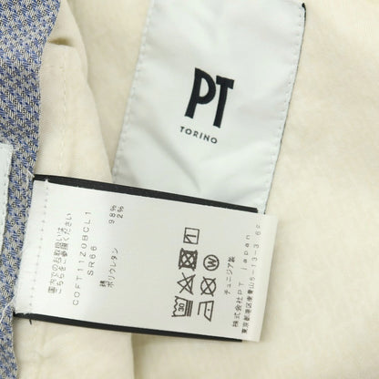 【中古】【未使用】ピーティートリノ PT TORINO BEAMS F別注 ストレッチ コットン カジュアルスラックスパンツ アイボリー【サイズ46】【 状態ランクS 】【 メンズ 】