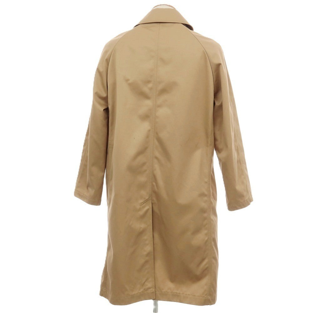 【中古】マッキントッシュ Mackintosh EDIFICE別注 BALNAMOON コットンポリエステル ステンカラーコート ベージュ【サイズ36】【 状態ランクB 】【 メンズ 】