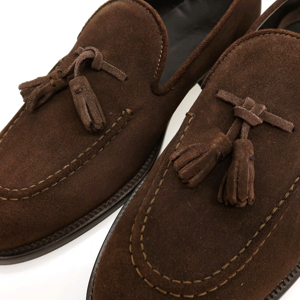 【新品】カルロ フローレンス Carlo Florense スエード ローファー アッシュブラウン【サイズ41】【 状態ランクN 】【 メンズ 】