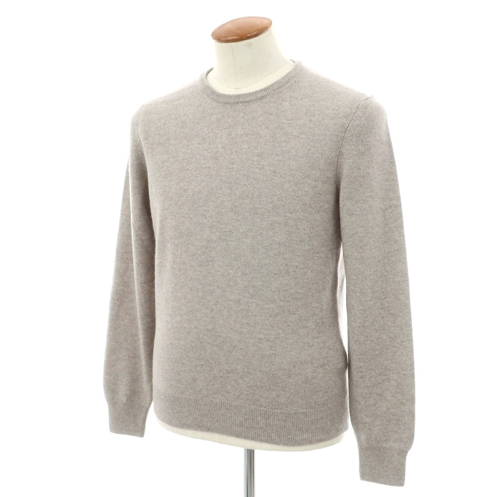 【中古】ファルコネリ Falconeri カシミヤ クルーネック プルオーバーニット グレー【サイズ46】【 状態ランクB 】【 メンズ 】