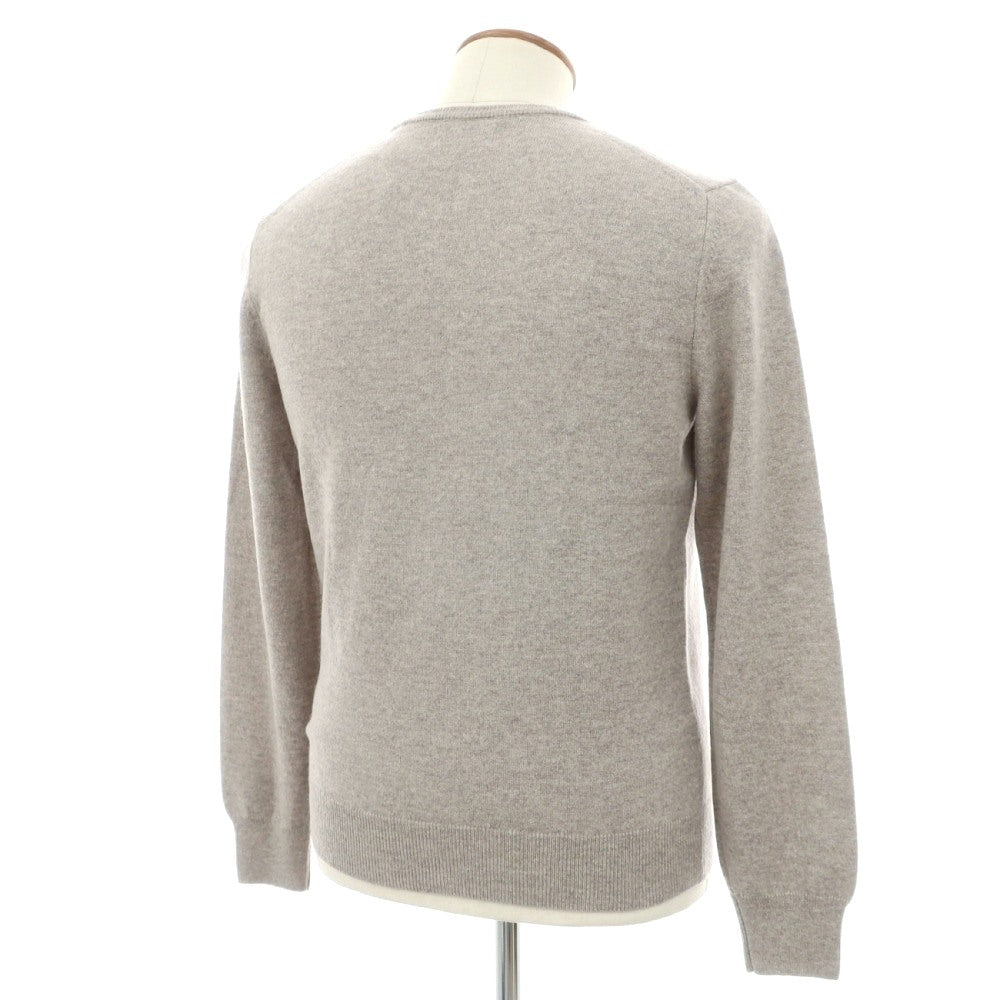 【中古】ファルコネリ Falconeri カシミヤ クルーネック プルオーバーニット グレー【サイズ46】【 状態ランクB 】【 メンズ 】