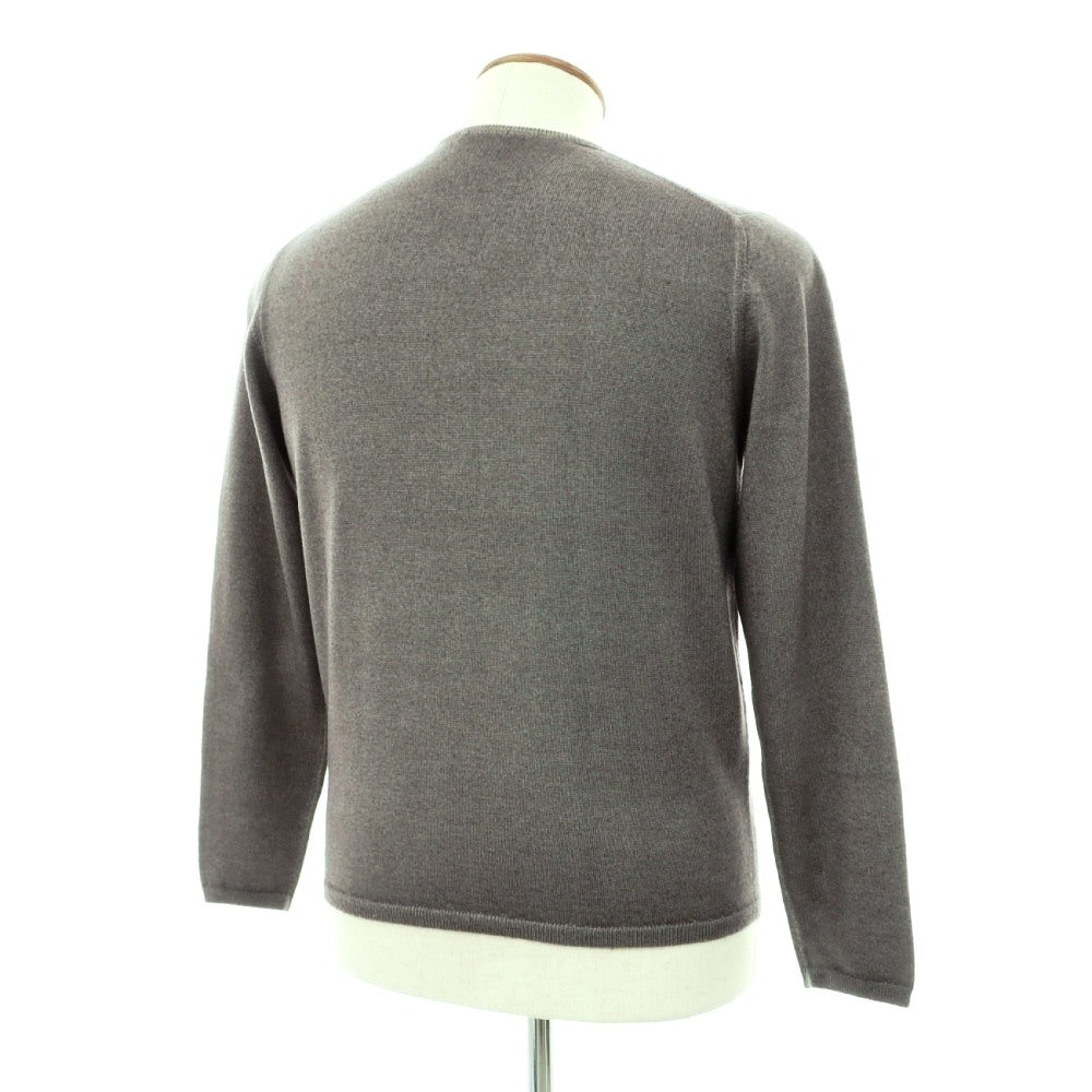 【中古】クルチアーニ CRUCIANI ウール Vネック プルオーバーニット グレー【サイズ46】【 状態ランクB 】【 メンズ 】