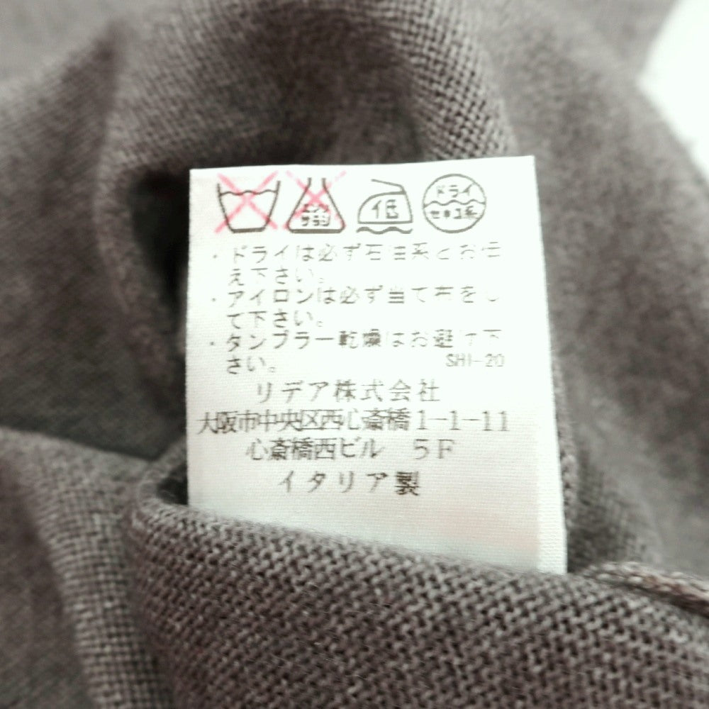 【中古】クルチアーニ CRUCIANI ウール Vネック プルオーバーニット グレー【サイズ46】【 状態ランクB 】【 メンズ 】