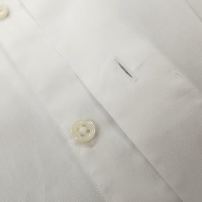 【中古】メイカーズシャツ カマクラ Makers Shirt 鎌倉 コットン ワイドカラー ドレスシャツ ホワイト【サイズ37】【 状態ランクC 】【 メンズ 】