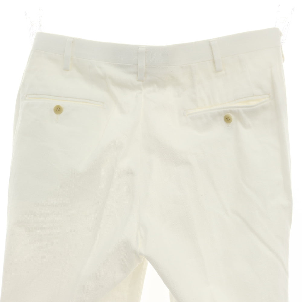 [Used] SO Cotton Casual Slacks Pants
 White [Size 44] [WHT] [S/S] [Condition Rank B] [Men&