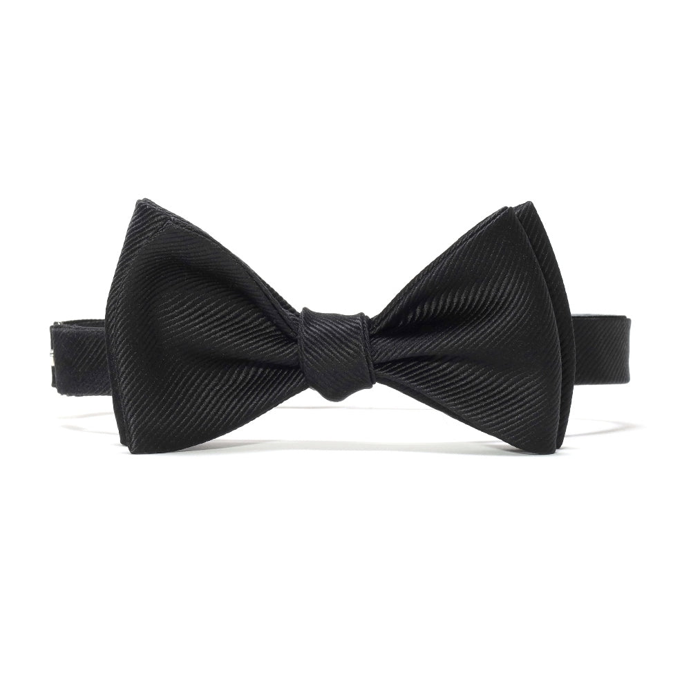 【新品】ココン COCON 刻々 - 無地｜KOKKOKU SOLID 手結び ボウタイ 蝶ネクタイ ブラック（レベル7）【 状態ランクN 】【 メンズ 】
