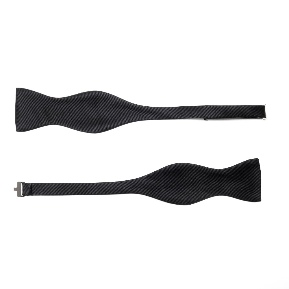 【新品】ココン COCON 刻々 - 無地｜KOKKOKU SOLID 手結び ボウタイ 蝶ネクタイ ブラック（レベル7）【 状態ランクN 】【 メンズ 】