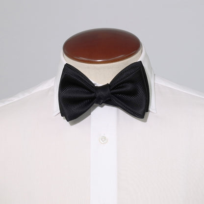【新品】ココン COCON 刻々 - 無地｜KOKKOKU SOLID 手結び ボウタイ 蝶ネクタイ ブラック（レベル7）【 状態ランクN 】【 メンズ 】