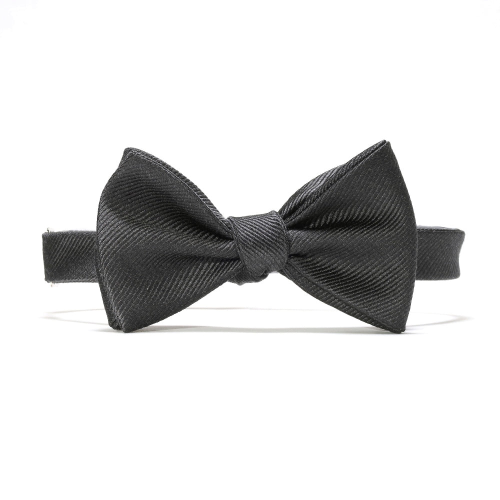【新品】ココン COCON 刻々 - 無地｜KOKKOKU SOLID 手結び ボウタイ 蝶ネクタイ 杢チャコール【 状態ランクN 】【 メンズ 】