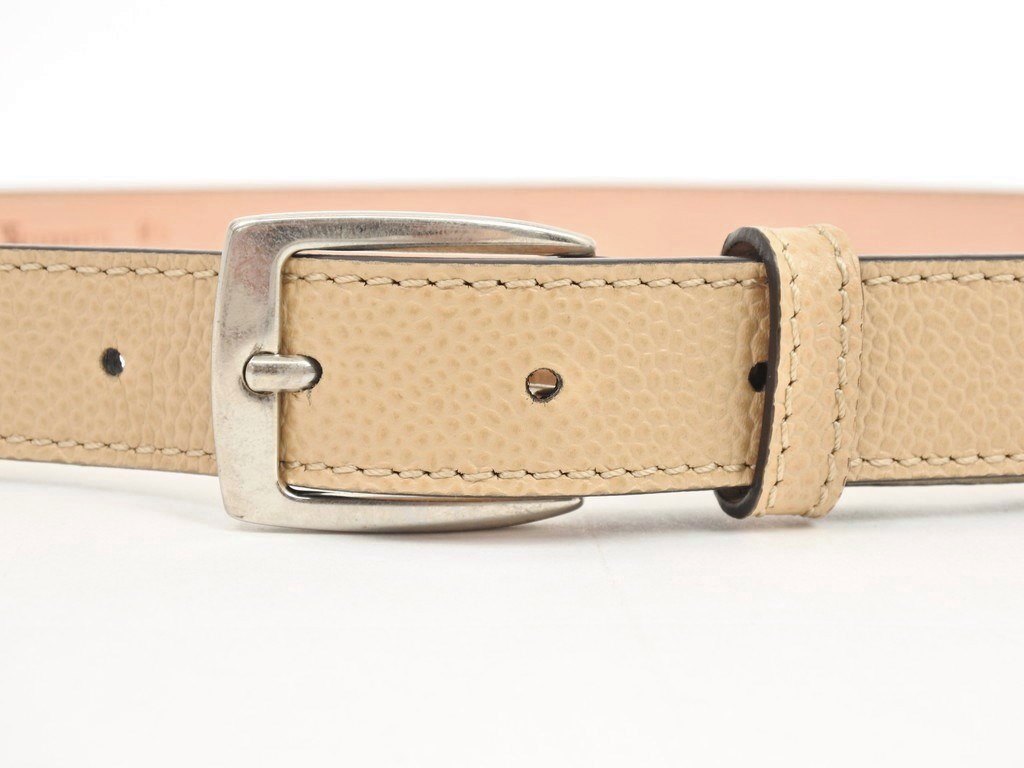 [Used] [Unused] TIBERIO FERRETTI Belt
 Beige [Size 85] [BEI] [S/S/A/W] [Condition Rank S] [Men&