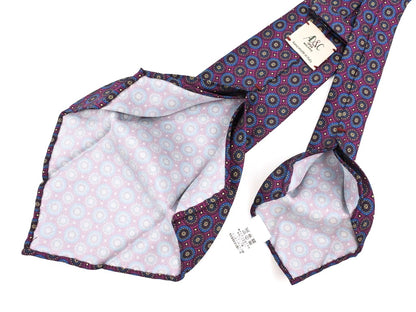 [New] AD&amp;amp;C 1956 Small Pattern Tie
 Red Purple x Blue [PUP] [S/S/A/W] [Condition Rank N] [Men&