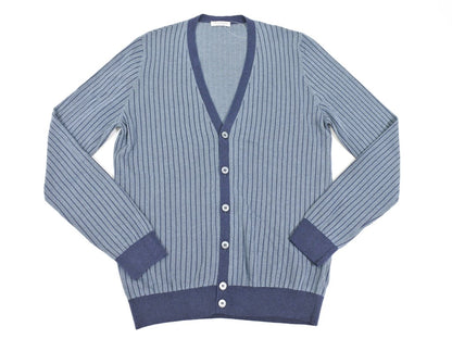 [Used] GRAN SASSO cardigan
 Navy x Dal Sax [Size 50] [BLU] [S/S/A/W] [Condition Rank B] ​​[Men&