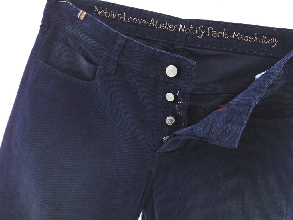 [New] Notify Corduroy Pants
 Navy [Size 31] [NVY] [A/W] [Condition Rank N] [Men&