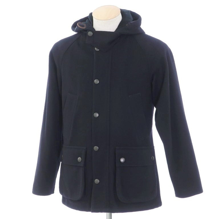 [Used] Barbour Wool Field Jacket SL BEDALE Hooded Wool Navy [Size 34] [NVY] [A/W] [Condition Rank B] ​​[Men&