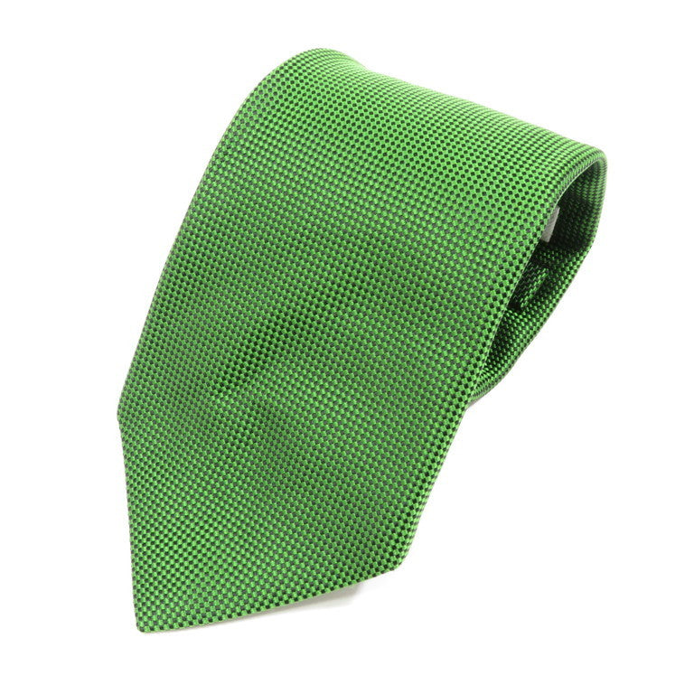 [Used] FAIRFAX plain tie
 Green [GRN] [S/S/A/W] [Condition Rank B] ​​[Men&