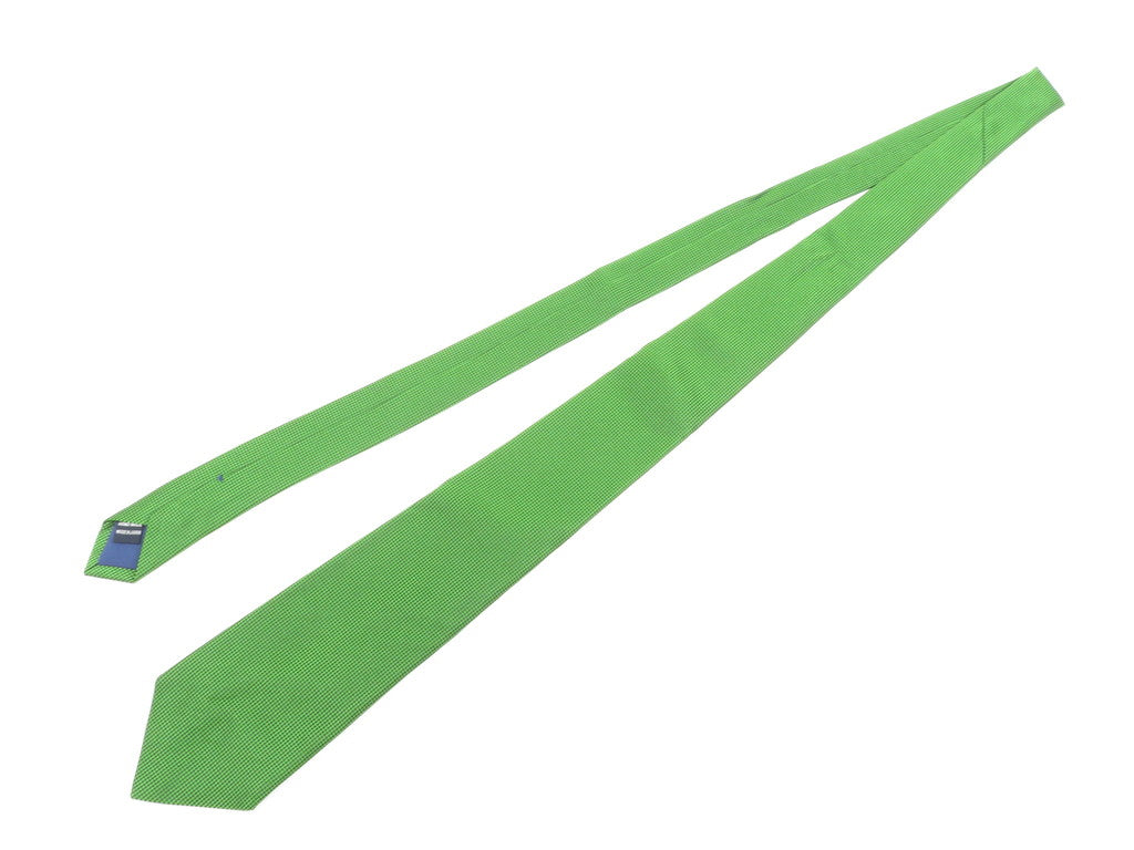 [Used] FAIRFAX plain tie
 Green [GRN] [S/S/A/W] [Condition Rank B] ​​[Men&