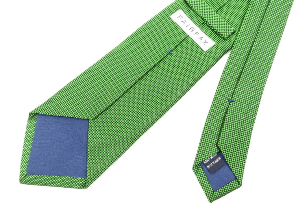 [Used] FAIRFAX plain tie
 Green [GRN] [S/S/A/W] [Condition Rank B] ​​[Men&