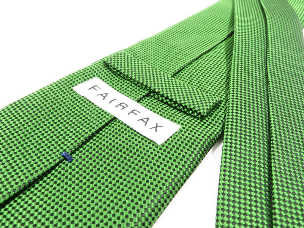 [Used] FAIRFAX plain tie
 Green [GRN] [S/S/A/W] [Condition Rank B] ​​[Men&