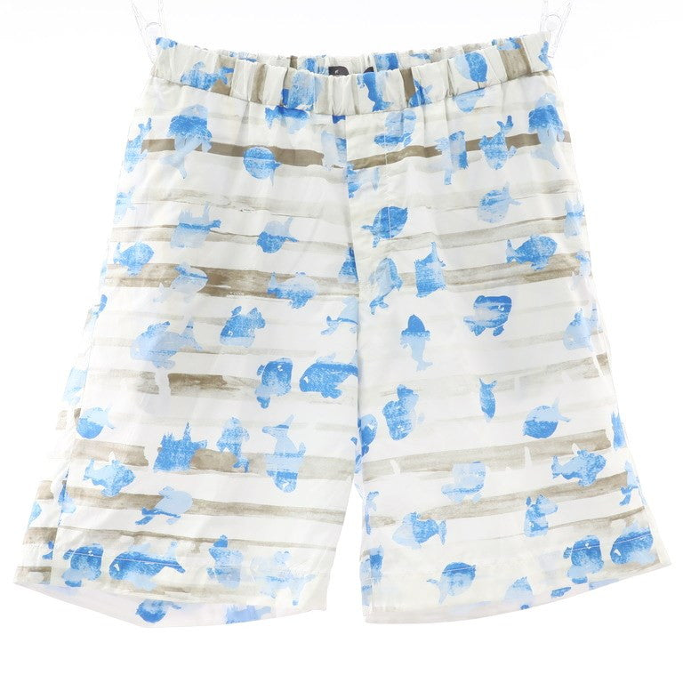 [New] PT01 Shorts
 White x Blue [Size 48] [WHT] [S/S] [Condition Rank N] [Men&