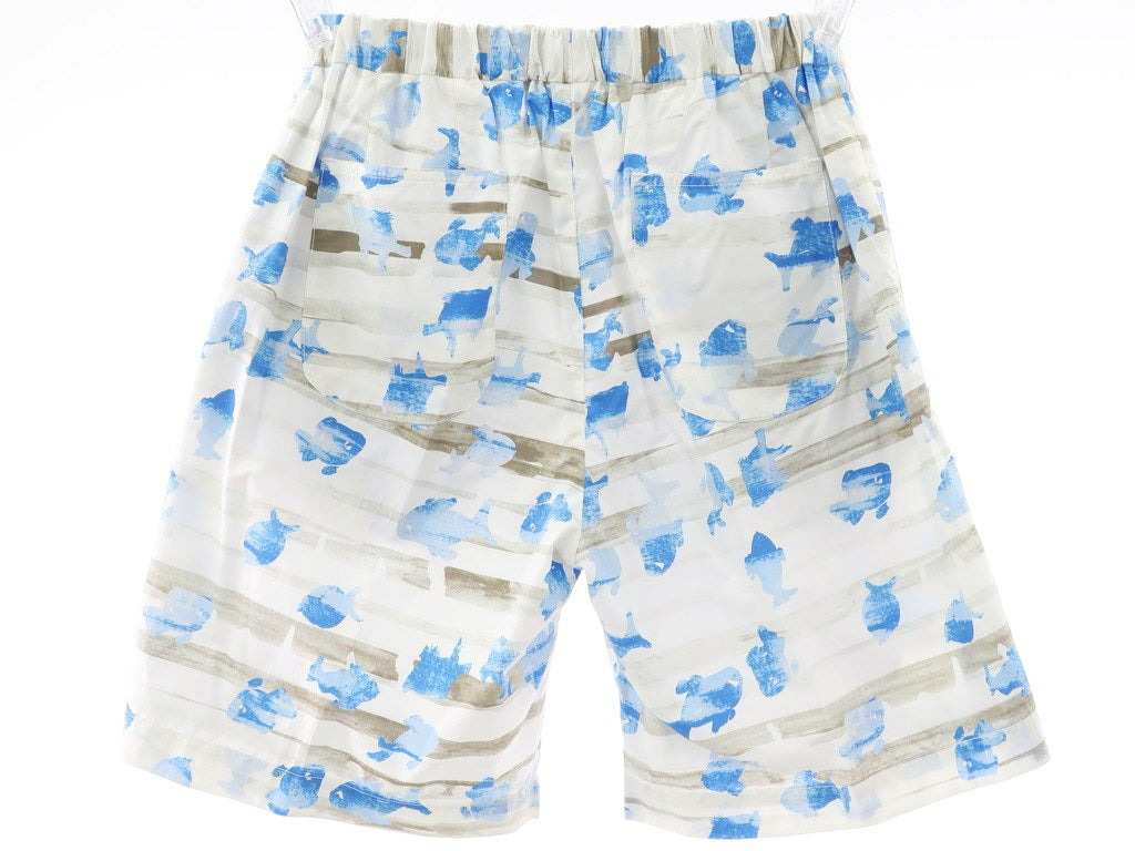 [New] PT01 Shorts
 White x Blue [Size 48] [WHT] [S/S] [Condition Rank N] [Men&