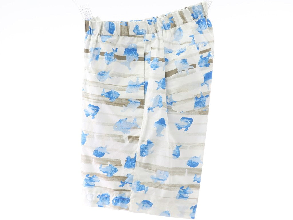 [New] PT01 Shorts
 White x Blue [Size 48] [WHT] [S/S] [Condition Rank N] [Men&