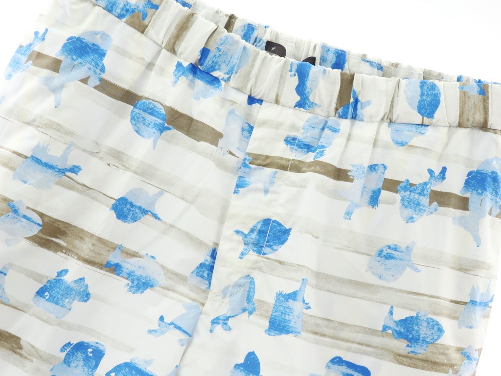 [New] PT01 Shorts
 White x Blue [Size 48] [WHT] [S/S] [Condition Rank N] [Men&