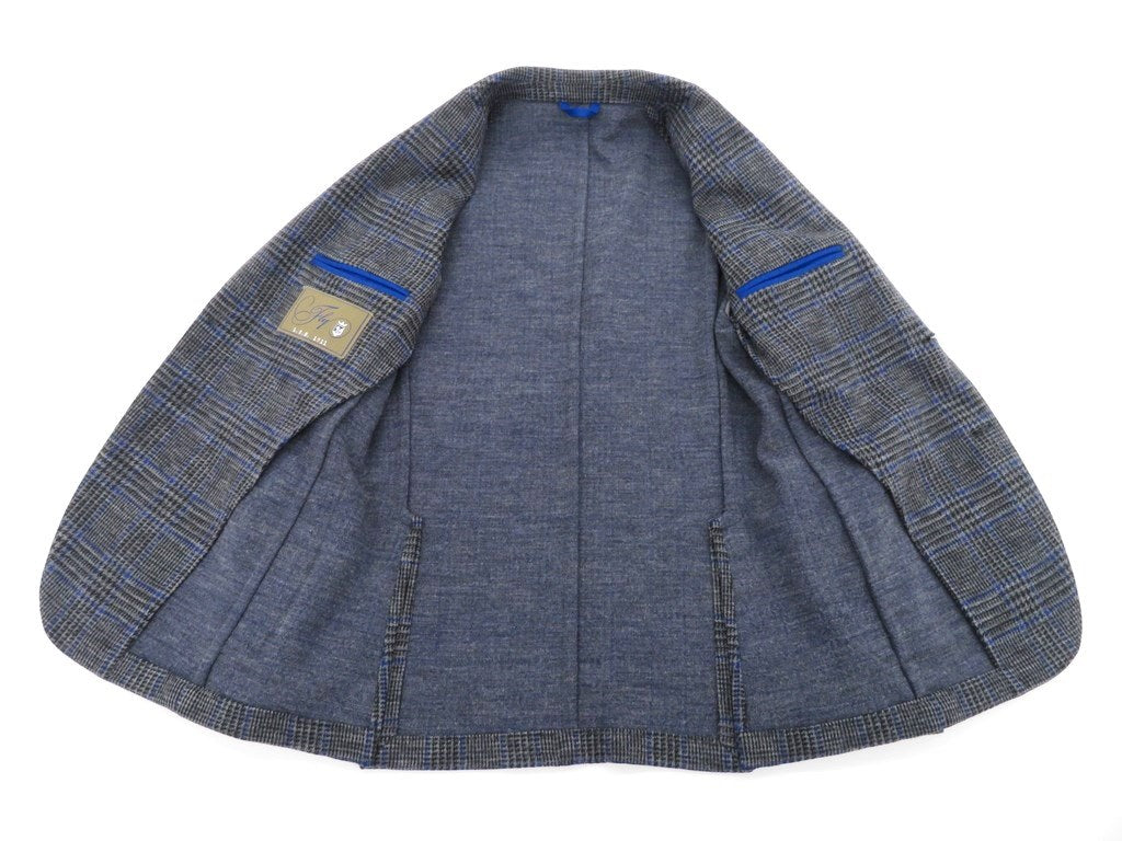 [Used] LBM1911 Casual Jacket
 Gray x Blue [Size 52] [GRY] [A/W] [Condition Rank B] ​​[Men&