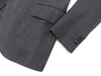 [Used] Investment Clothing 3-button suit
 Gray x Purple [Size not specified (approximately M)] [GRY] [A/W] [Condition rank B] ​​[Men&