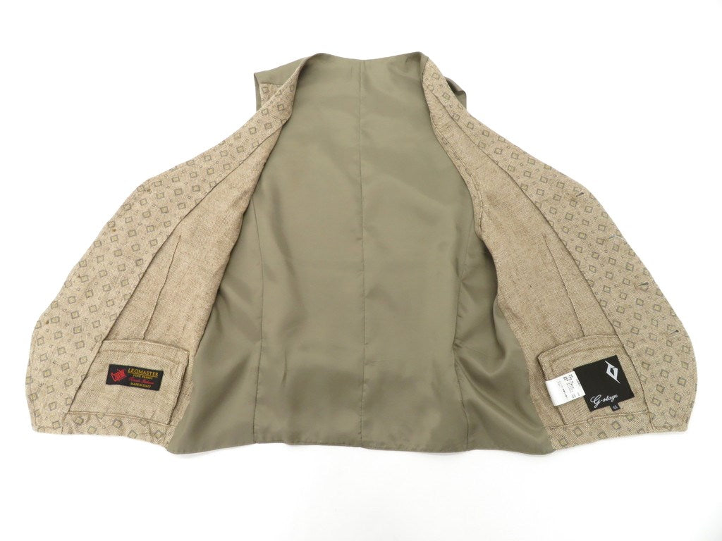 [Used] G-Stage casual gilet
 Beige [Size 44] [BEI] [S/S] [Condition Rank B] ​​[Men&