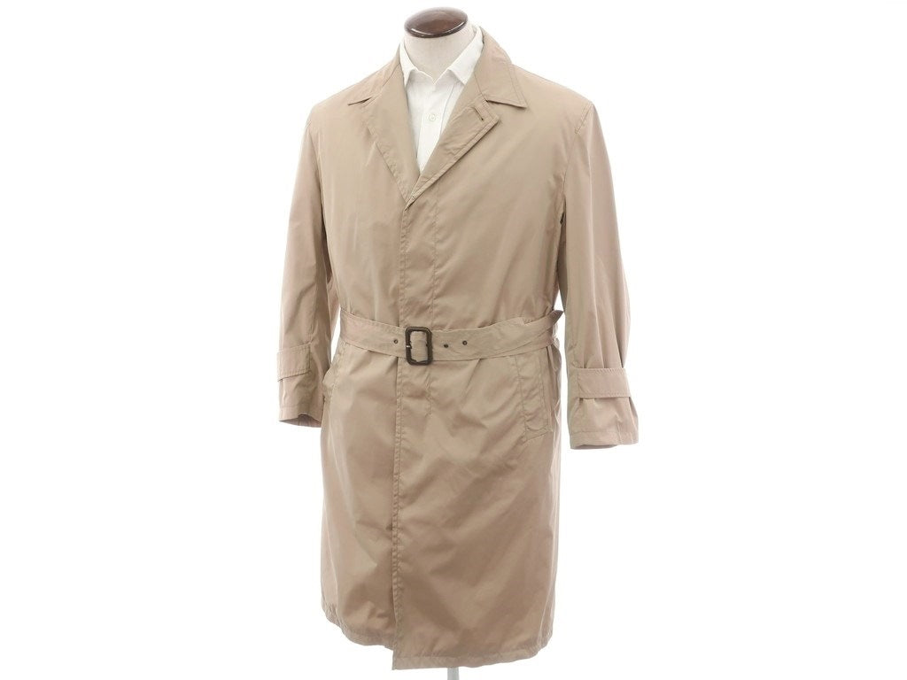[Used] Filippo Chiesa Balmacaan Coat
 Brown [Size 50] [BRW] [S/S] [Condition Rank C] [Men&