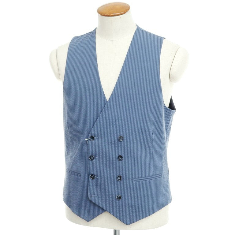 【中古】ジャンネット giannetto カジュアル系ジレ
 ネイビーxブルー【サイズ48】【NVY】【S/S】【状態ランクB】【メンズ】
【778984】 EPD