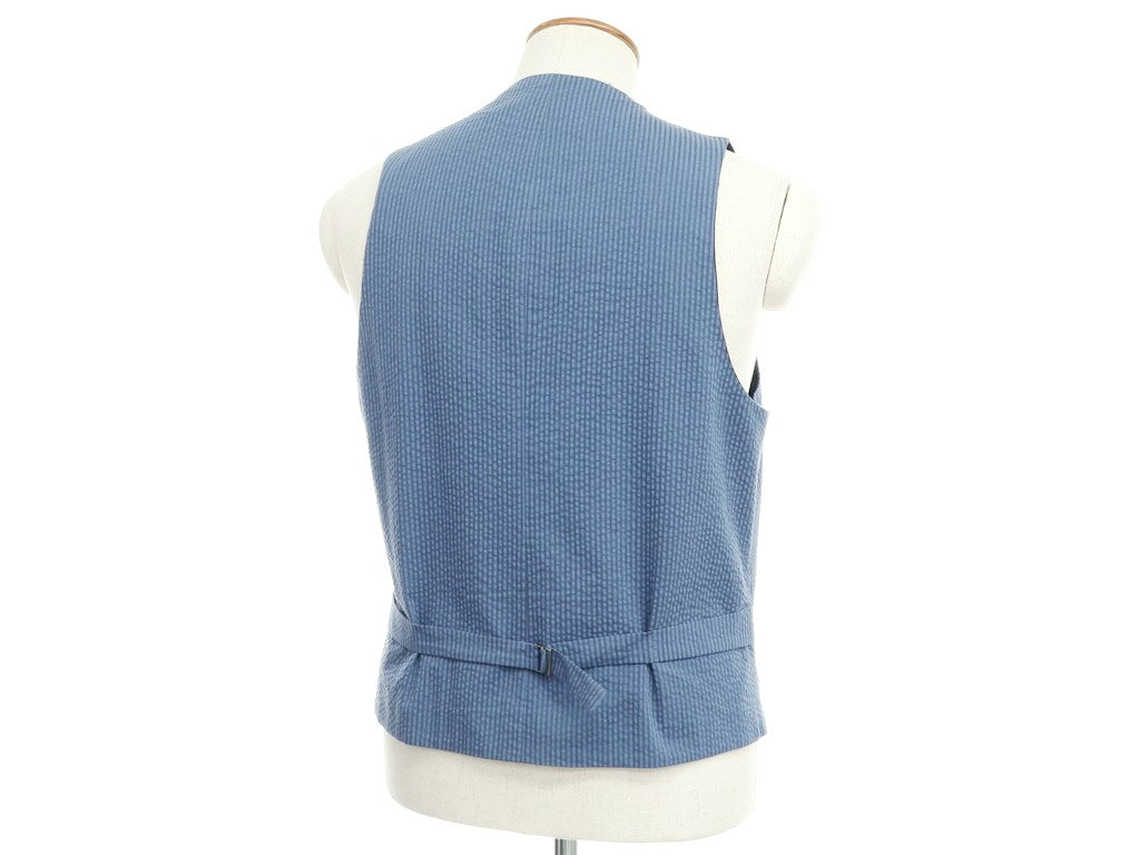【中古】ジャンネット giannetto カジュアル系ジレ
 ネイビーxブルー【サイズ48】【NVY】【S/S】【状態ランクB】【メンズ】
【778984】 EPD