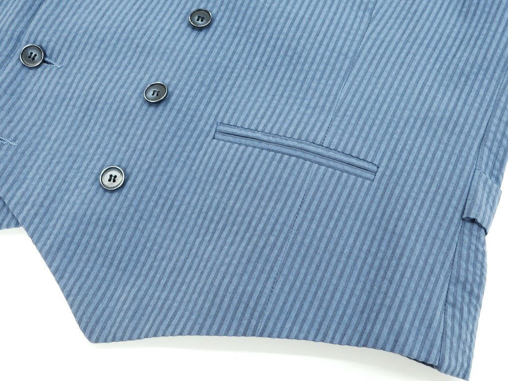 【中古】ジャンネット giannetto カジュアル系ジレ
 ネイビーxブルー【サイズ48】【NVY】【S/S】【状態ランクB】【メンズ】
【778984】 EPD