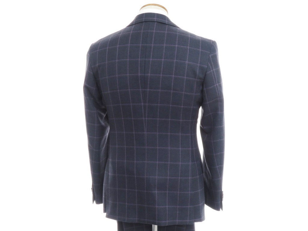 【中古】インベストメント クロージング INVESTMENT CLOTHING 3つボタンスーツ
 ネイビーxパープル【サイズ表記なし（M位）】【NVY】【A/W】【状態ランクB】【メンズ】
【778984】 EPD