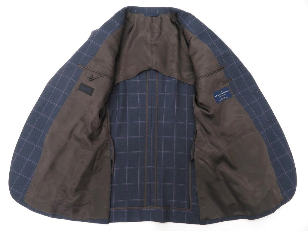 【中古】インベストメント クロージング INVESTMENT CLOTHING 3つボタンスーツ
 ネイビーxパープル【サイズ表記なし（M位）】【NVY】【A/W】【状態ランクB】【メンズ】
【778984】 EPD