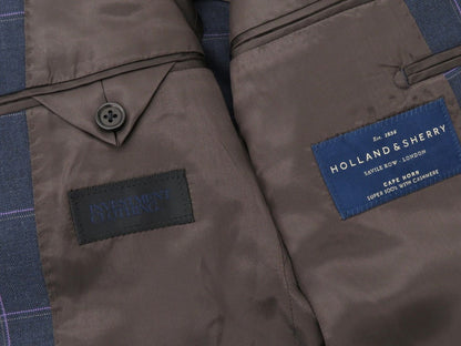 【中古】インベストメント クロージング INVESTMENT CLOTHING 3つボタンスーツ
 ネイビーxパープル【サイズ表記なし（M位）】【NVY】【A/W】【状態ランクB】【メンズ】
【778984】 EPD