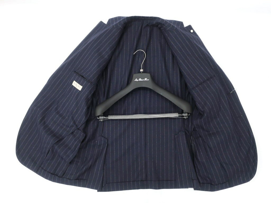 【新品】ルイジ ビアンキ マントヴァ Luigi Bianchi Mantova テーラードジャケット
 ネイビー×ブラウン×ブルー【サイズ52】【NVY】【A/W】【状態ランクN】【メンズ】 EPD