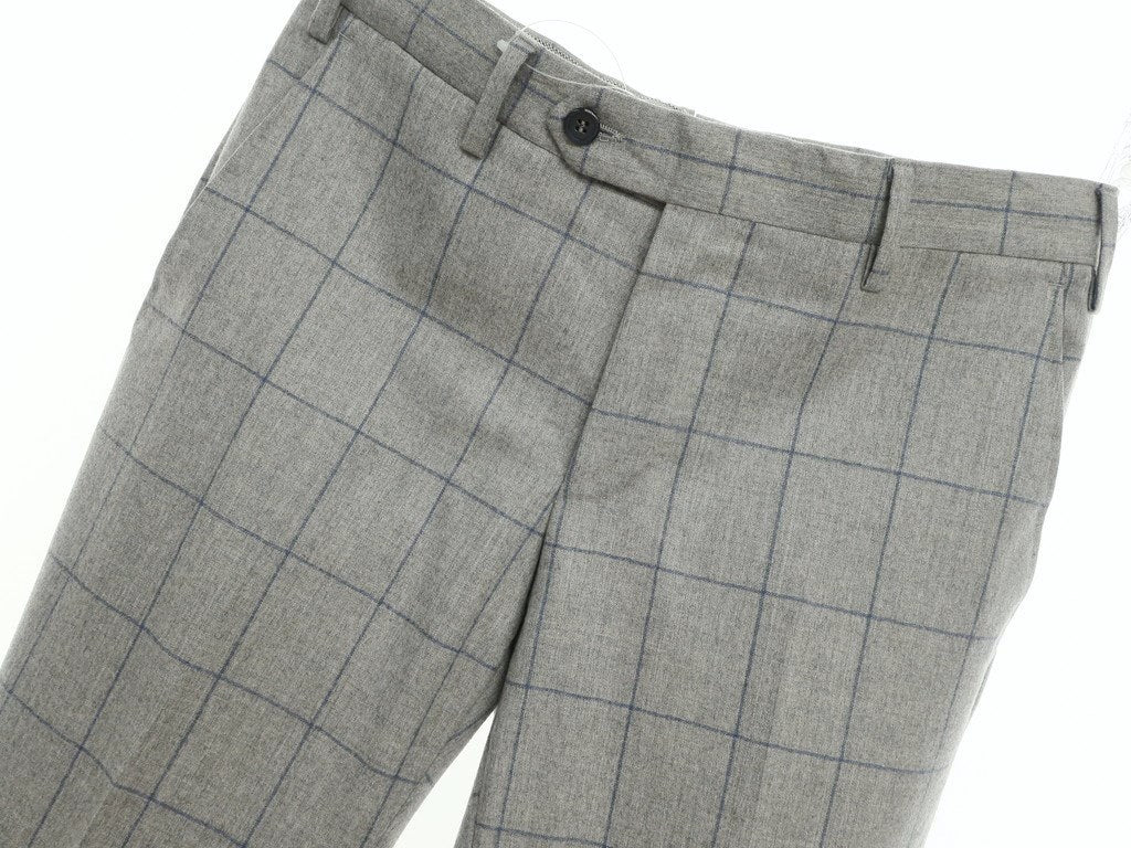 【中古】ジェルマーノ GERMANO ドレススラックスパンツ
 ライトグレーxブルー【サイズ44】【GRY】【A/W】【状態ランクA】【メンズ】
【778890】 EPD