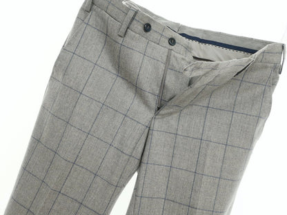 【中古】ジェルマーノ GERMANO ドレススラックスパンツ
 ライトグレーxブルー【サイズ44】【GRY】【A/W】【状態ランクA】【メンズ】
【778890】 EPD