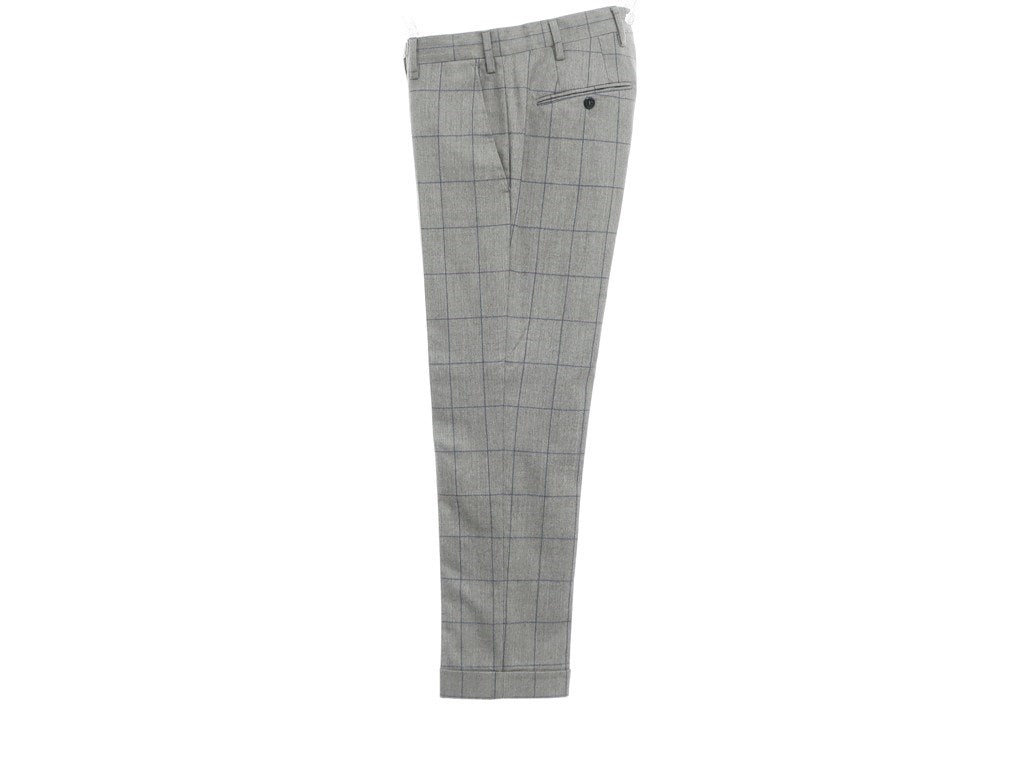 【中古】ジェルマーノ GERMANO ドレススラックスパンツ
 ライトグレーxブルー【サイズ44】【GRY】【A/W】【状態ランクA】【メンズ】
【778890】 EPD