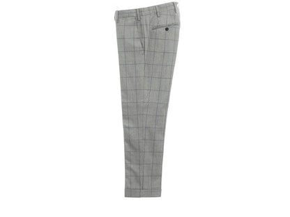【中古】ジェルマーノ GERMANO ドレススラックスパンツ
 ライトグレーxブルー【サイズ44】【GRY】【A/W】【状態ランクA】【メンズ】
【778890】 EPD