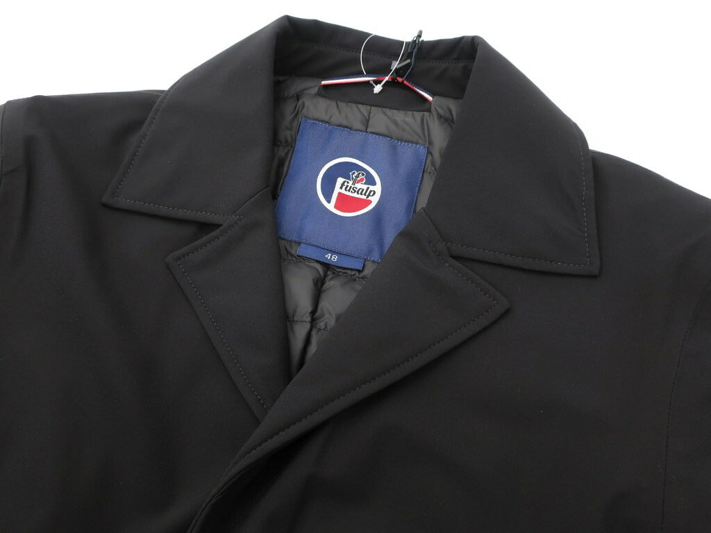 [New] Fusalp nylon polyurethane down coat, black [Size 48] [BLK] [A/W] [Condition Rank N] [Men&