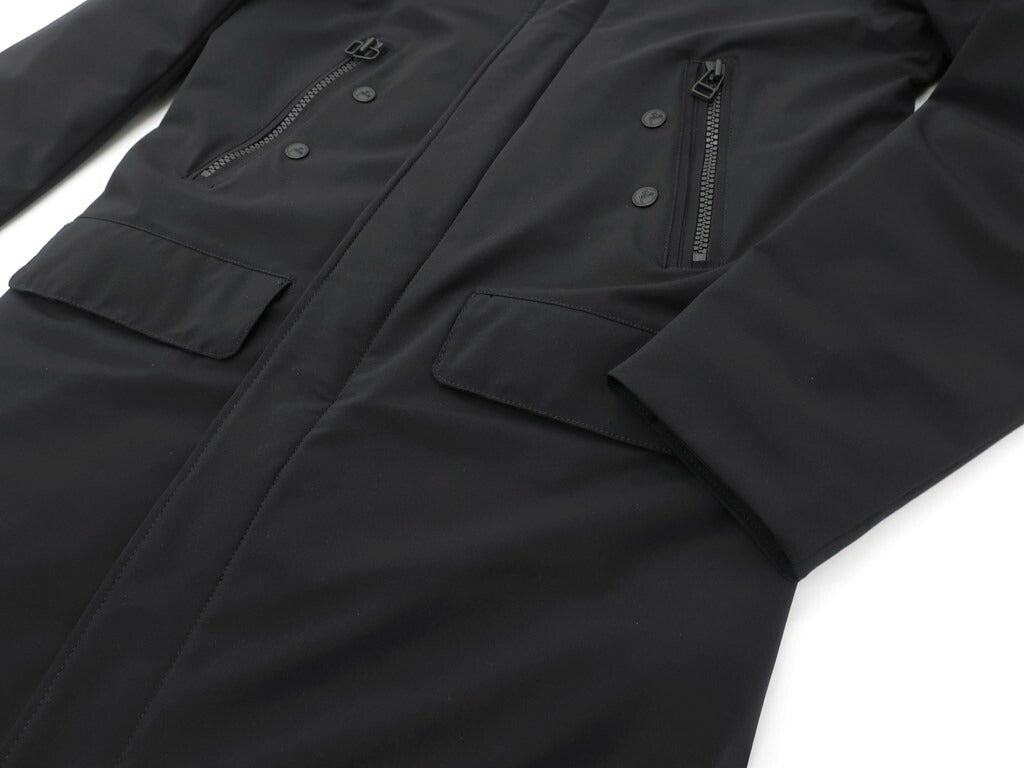 [New] Fusalp nylon polyurethane down coat, black [Size 48] [BLK] [A/W] [Condition Rank N] [Men&