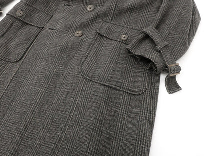 [Used] ETRO trench coat
 Dark gray x ash brown [Size L] [GRY] [A/W] [Condition rank B] ​​[Men&