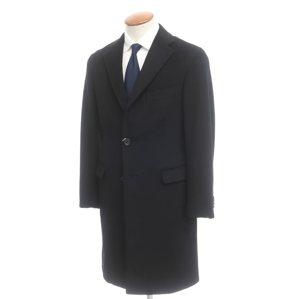 【中古】ラファエル カルーゾ CARUSO Raffaele Caruso チェスターフィールドコート
 ブラック【サイズ46】【BLK】【A/W】【状態ランクB】【メンズ】
【779072】 DPD