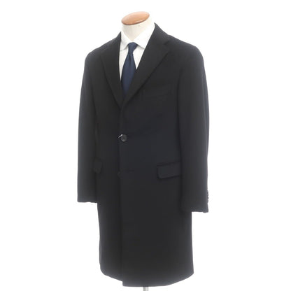 【中古】ラファエル カルーゾ CARUSO Raffaele Caruso チェスターフィールドコート
 ブラック【サイズ46】【BLK】【A/W】【状態ランクB】【メンズ】
【779072】 DPD