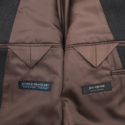 【中古】アザブテーラー azabu tailor 3つボタンスーツ
 ダークグレー【サイズ54】【GRY】【A/W】【状態ランクB】【メンズ】
【778972】 BPD