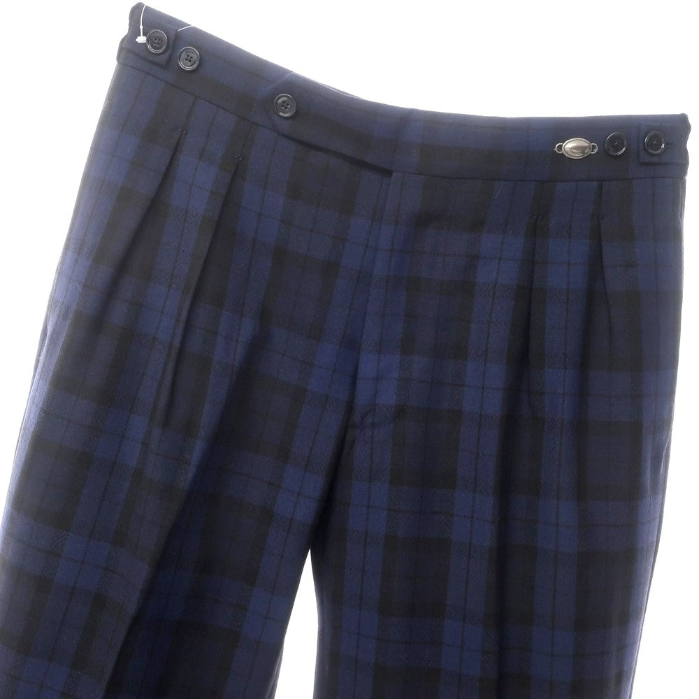 【新品】タリアトーレ TAGLIATORE P-MANUEL  ドレススラックスパンツ
 ネイビーxブラック【サイズ46】【NVY】【A/W】【状態ランクN】【メンズ】
【779097】 DPD