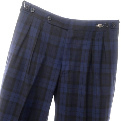 【新品】タリアトーレ TAGLIATORE P-MANUEL  ドレススラックスパンツ
 ネイビーxブラック【サイズ46】【NVY】【A/W】【状態ランクN】【メンズ】
【779097】 DPD